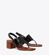 Faux Leather Orchid Applique Sandals
